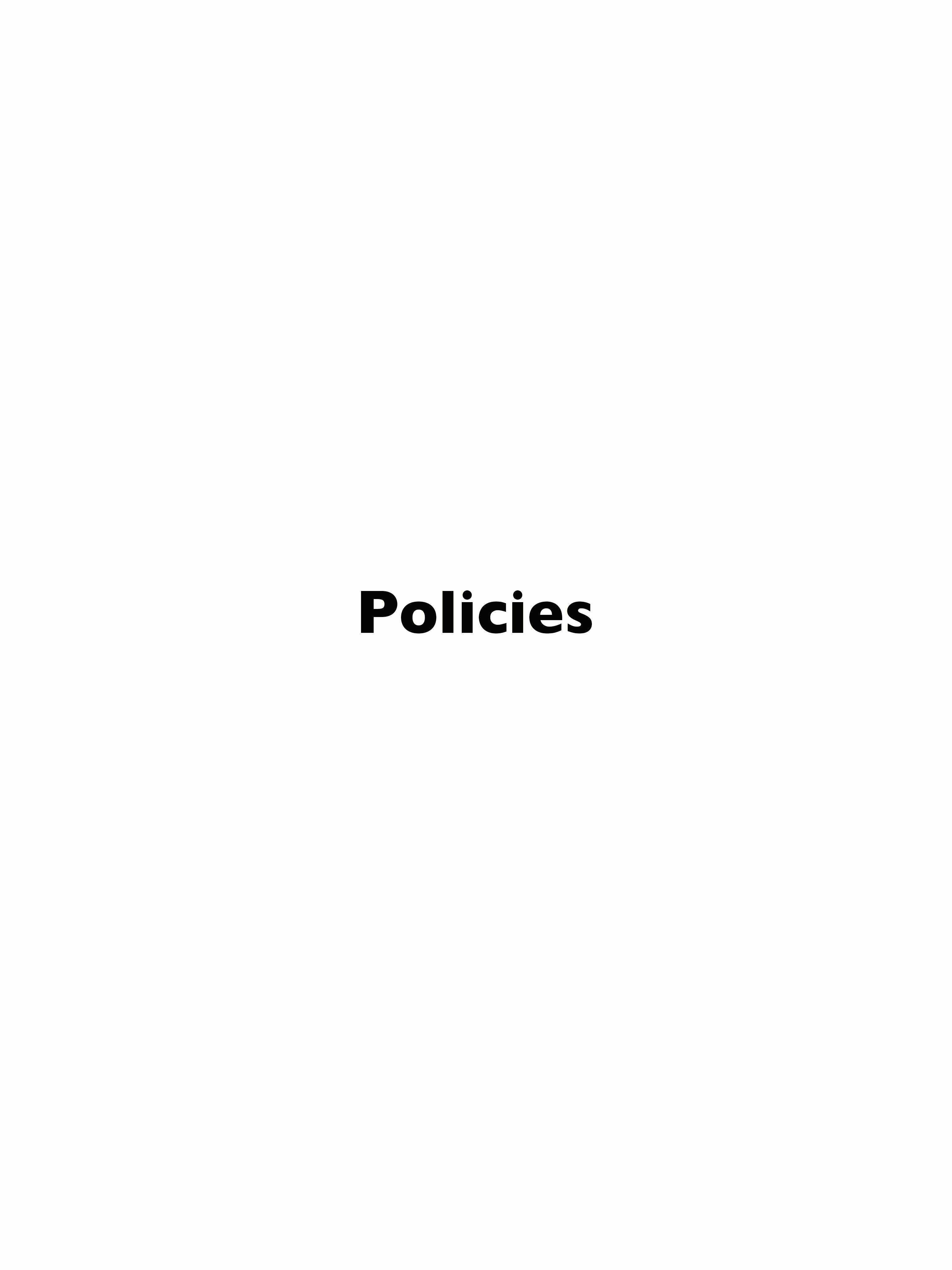 Kids Quest policies